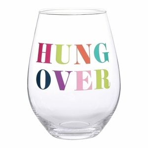 NEW- 30 oz Stemless Wine Glass by Slant, Full Bottle